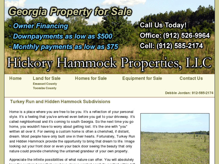 www.hickoryhammockproperties.com