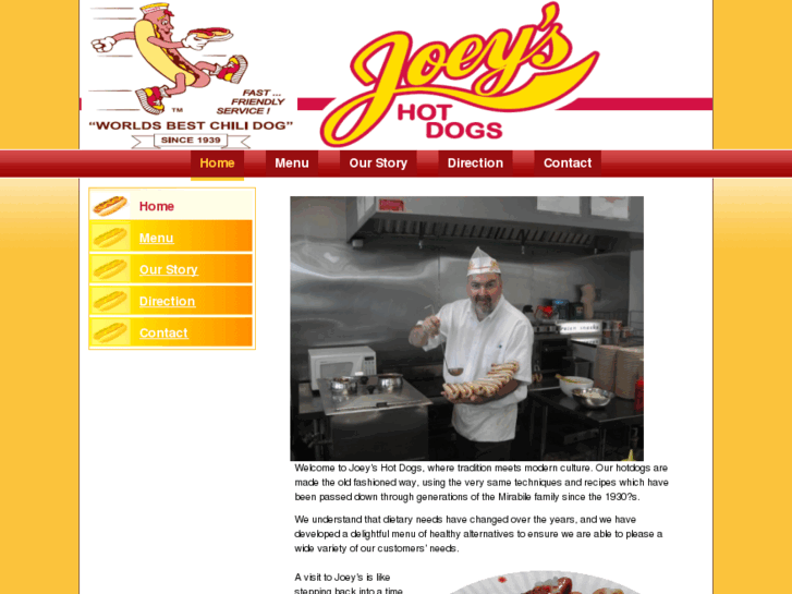 www.joeyshotdogs.com