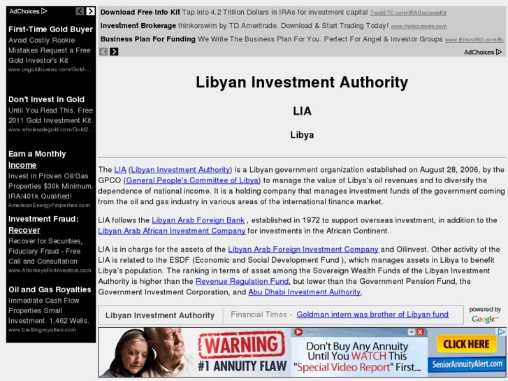 www.libyaninvestmentauthority.com