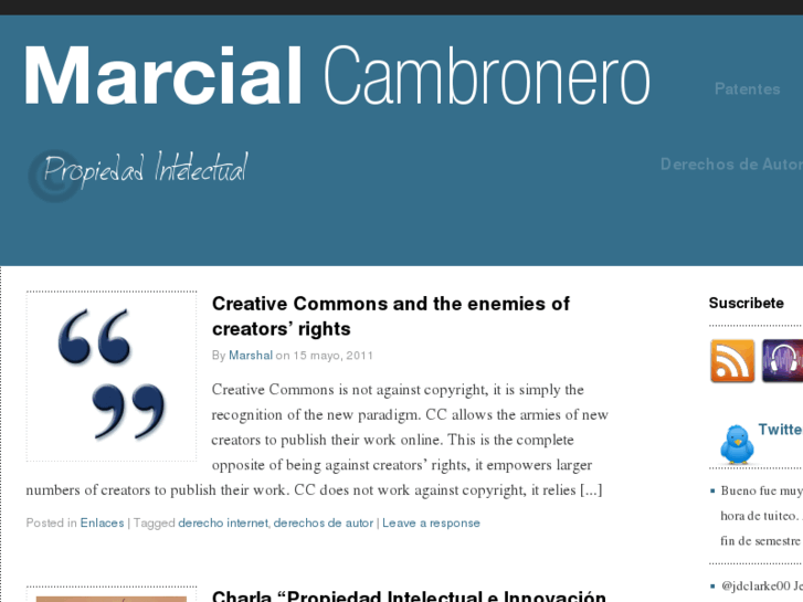 www.marcialcambronero.com