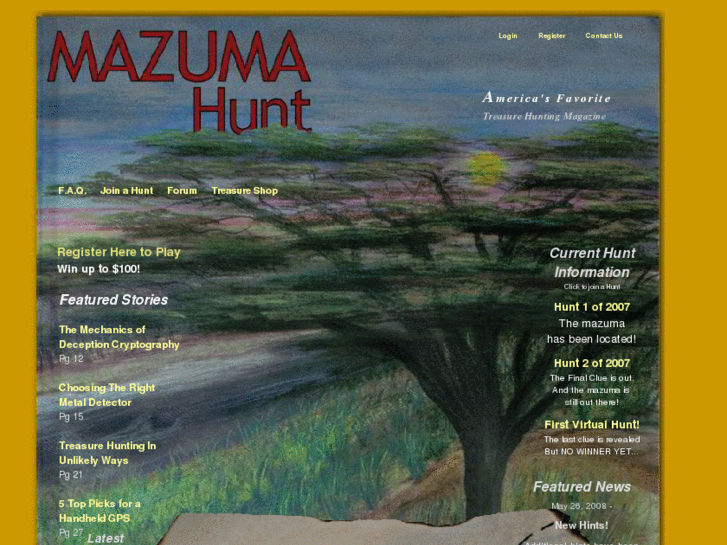 www.mazumahunt.com