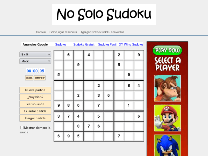 www.nosolosudoku.com