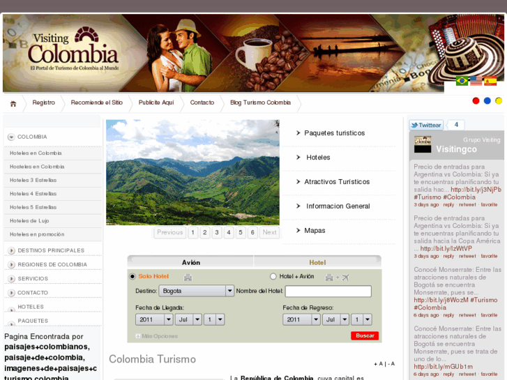 www.visitingcolombia.com.co