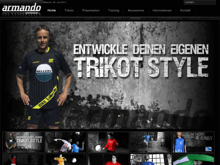 www.armando-sportswear.de