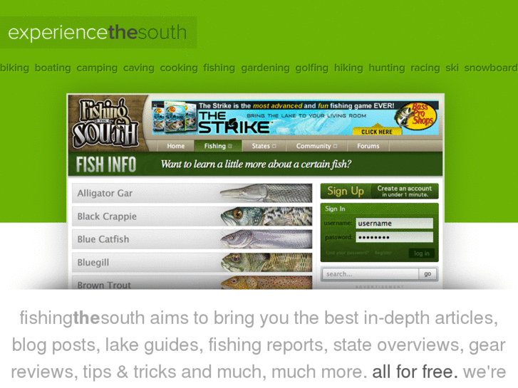www.bikingthesouth.com