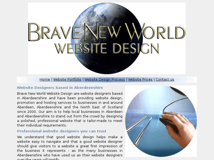 www.bravenewworldwebsitedesign.com