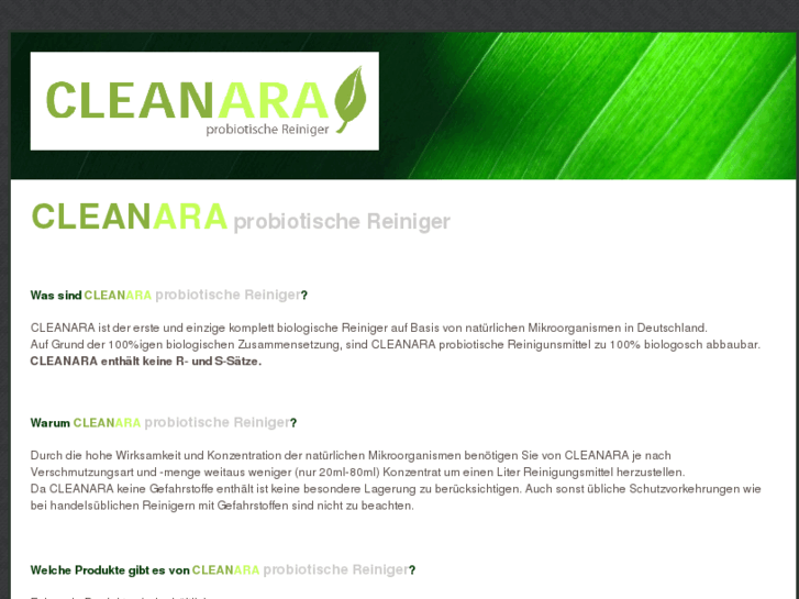 www.cleanara.com