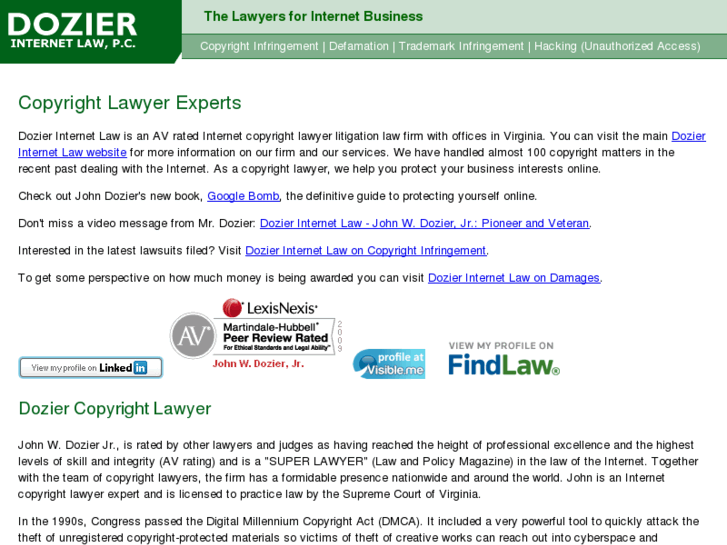 www.copyrightlawyer.biz