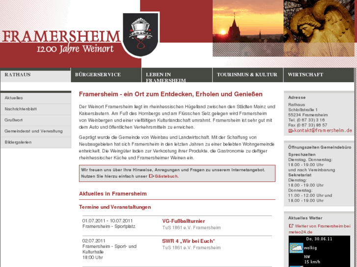 www.framersheim.de