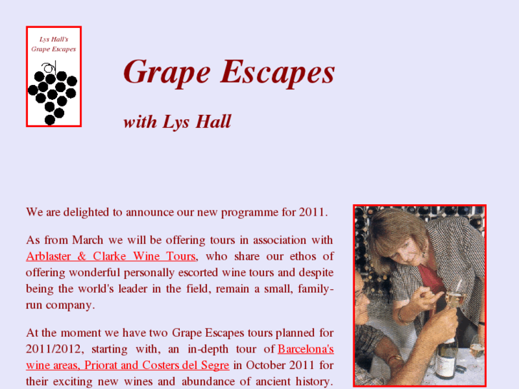 www.grape-escapes.co.uk
