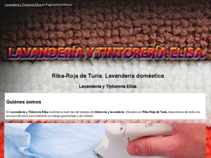 www.lavanderiatintoreriaelisa.com