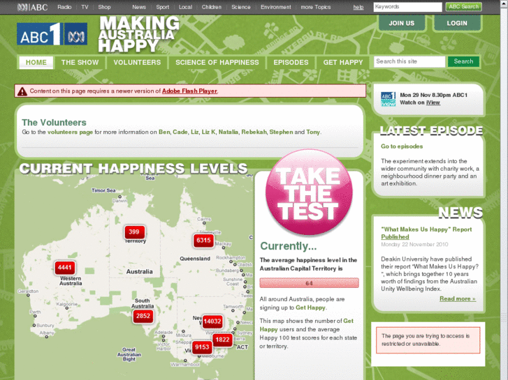 www.makingaustraliahappy.com