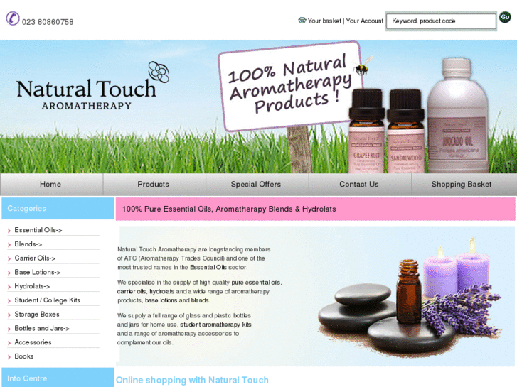 www.naturaltoucharomatherapy.com