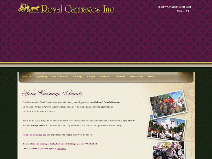 www.neworleanscarriages.com