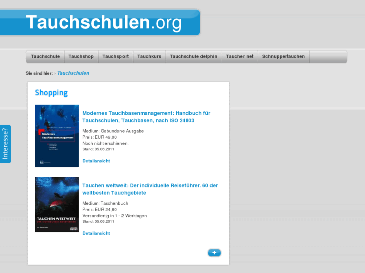 www.tauchschulen.org