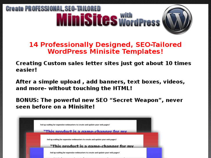 www.wordpress-minisites.com