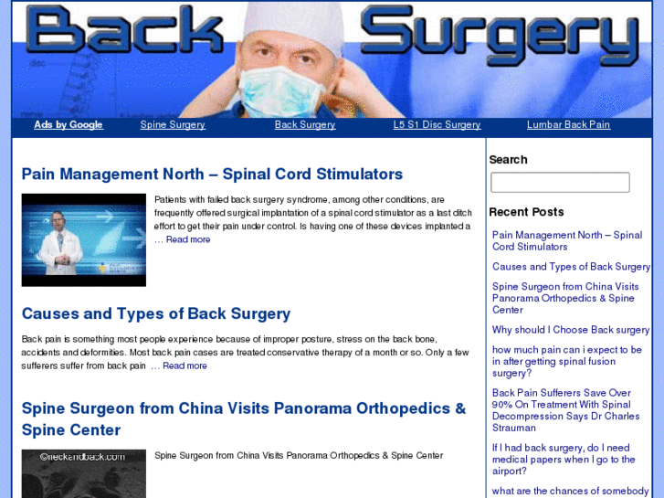 www.backsurgerysite.info