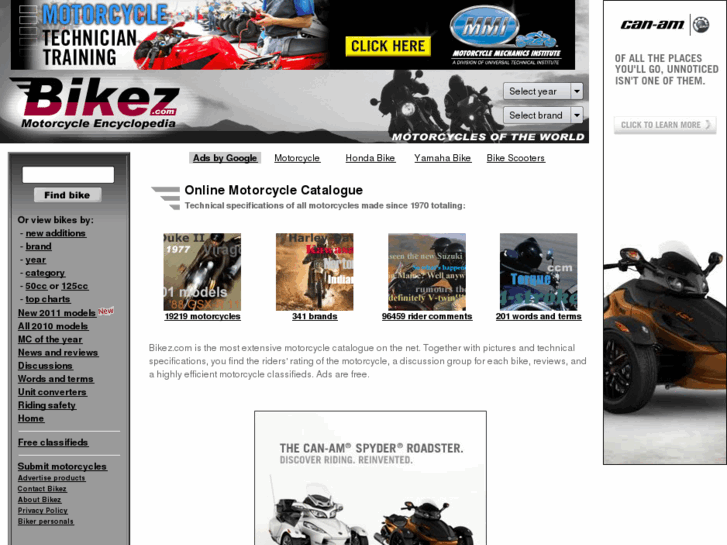 www.bikez.com