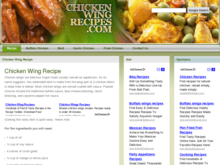 www.chickenwingrecipes.com
