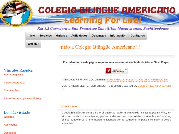 www.colegiobilingueamericano.com