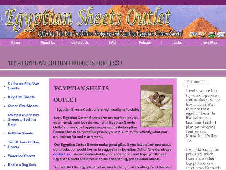 www.egyptiansheetsoutlet.com