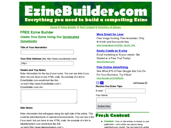 www.ezinebuilder.com