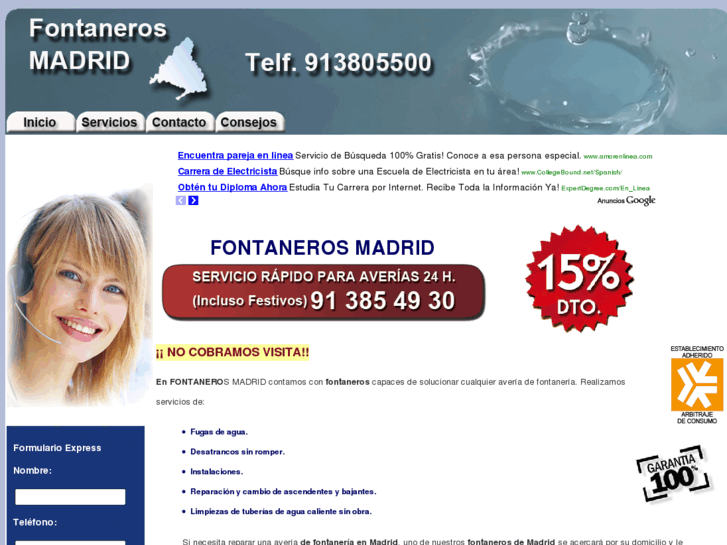 www.fontanerosmadrid.eu