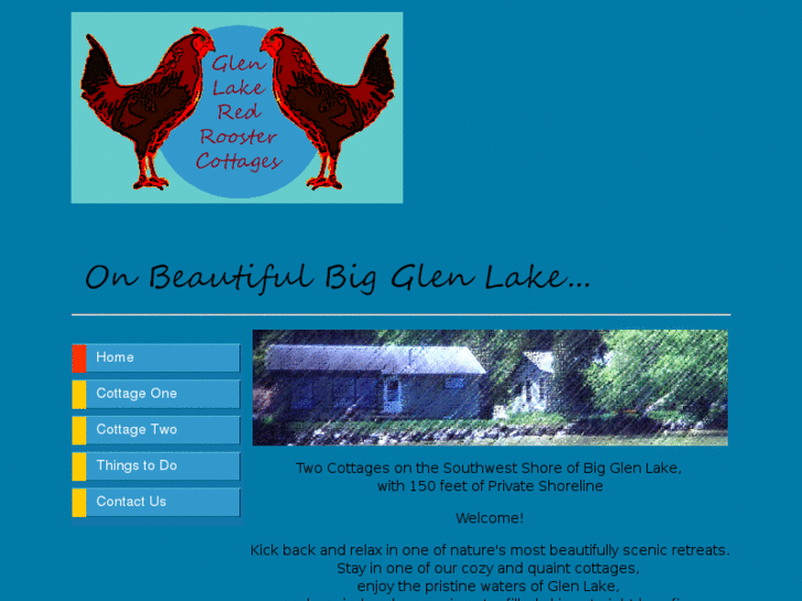 www.glenlakeredroostercottages.com