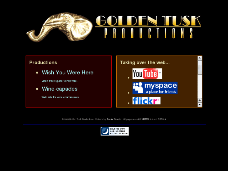 www.goldentuskproductions.com