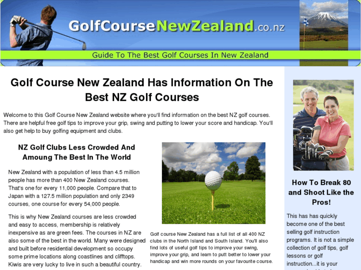 www.golfcoursenewzealand.co.nz