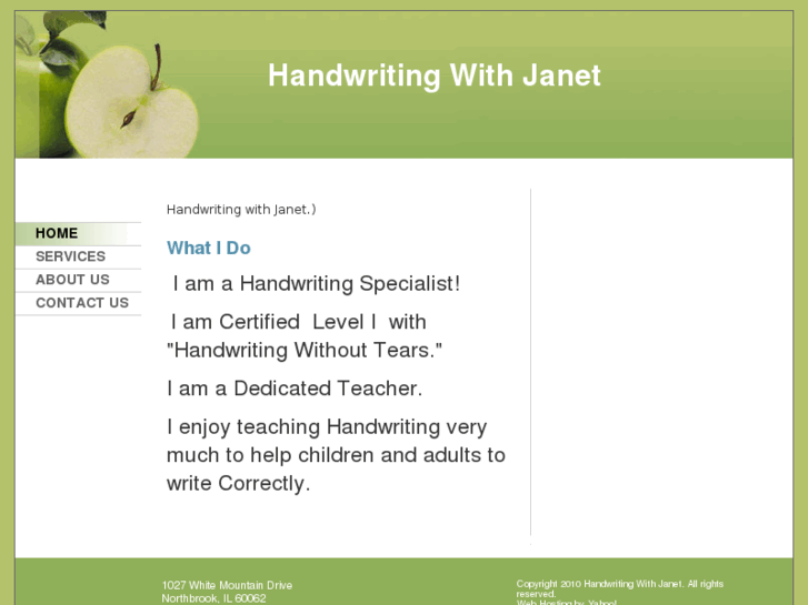 www.handwritingwithjanet.com