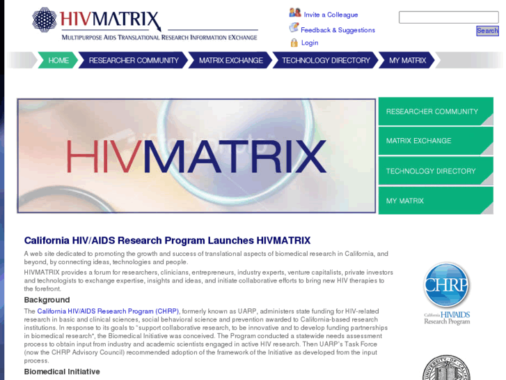 www.hivmatrix.net