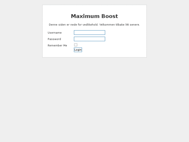 www.maximumboost.org