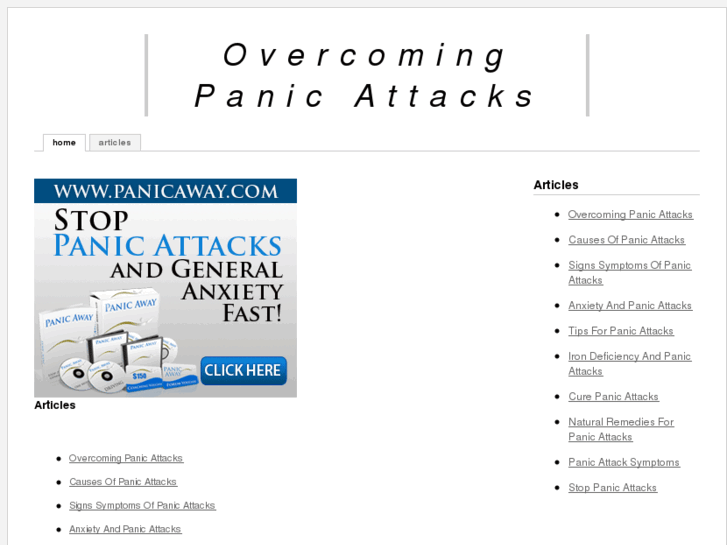 www.overcomingpanicattacks.net