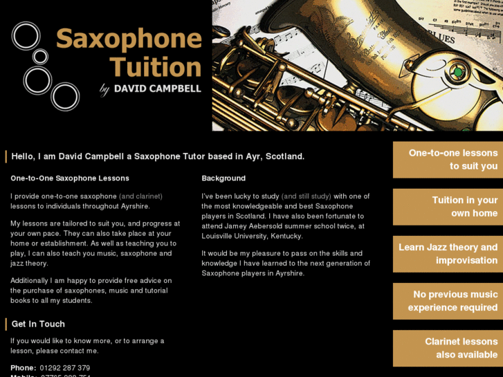 www.saxophoneayrshire.co.uk