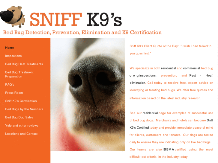 www.sniffdogs.biz