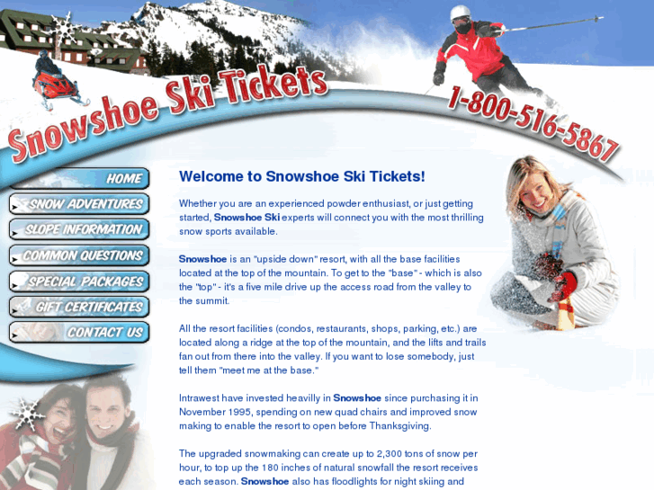 www.snowshoeskitickets.com