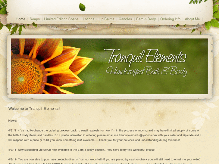 www.tranquilsoaps.com