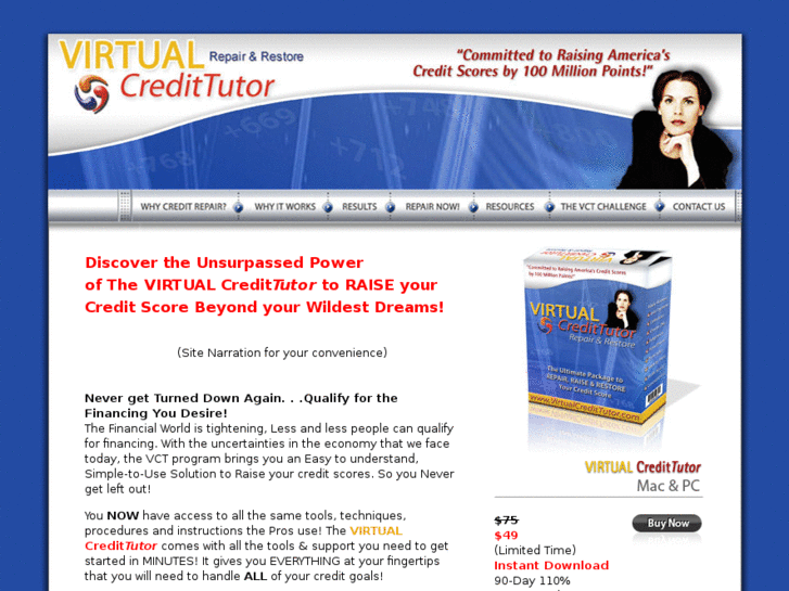 www.virtualcredittutor.com