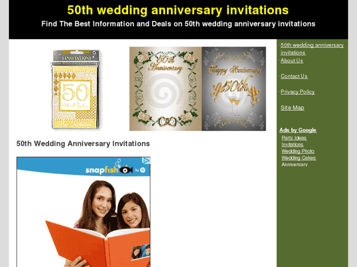 www.50thweddinganniversaryinvitations.net