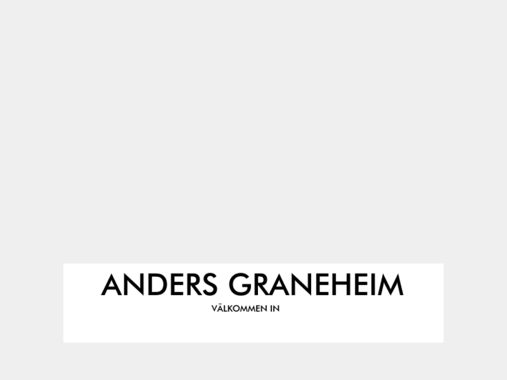 www.andersgraneheim.se