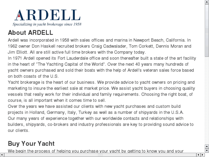 www.ardellyachtbrokerage.com