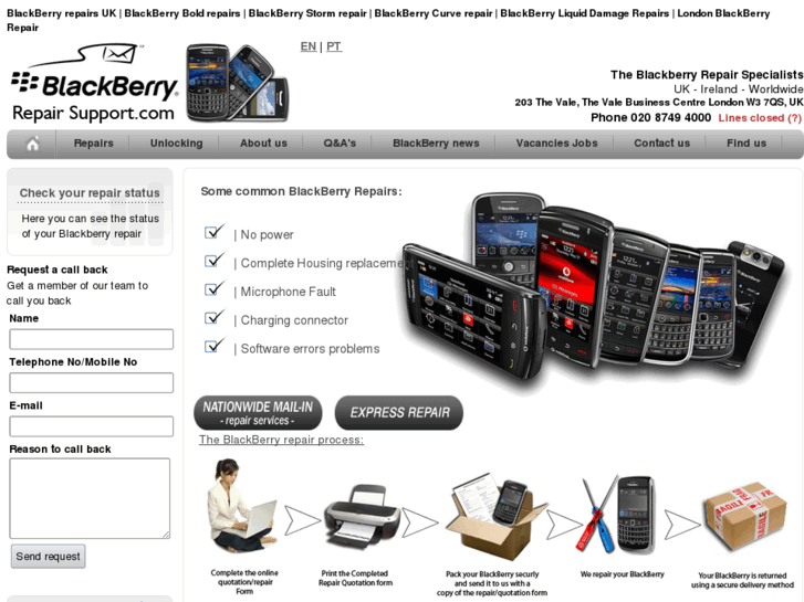 www.blackberryrepairsupport.com