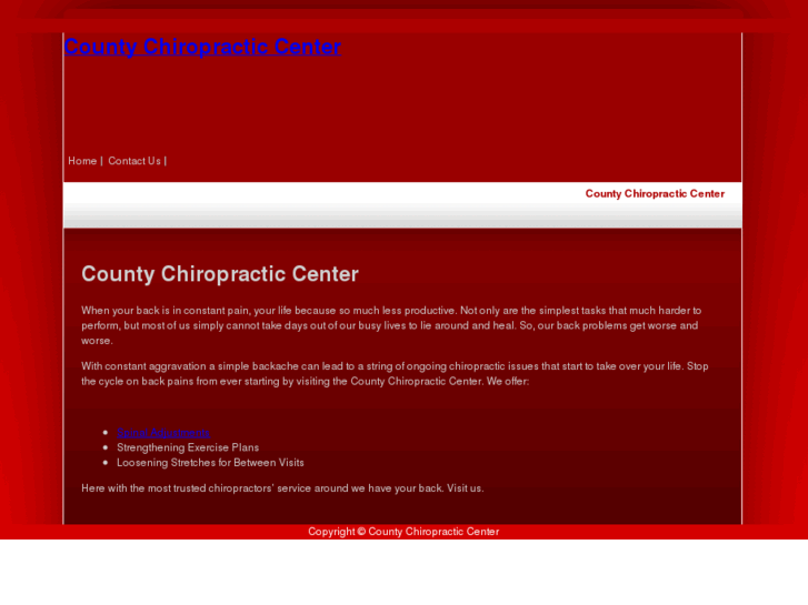 www.countychiropracticcenter.com