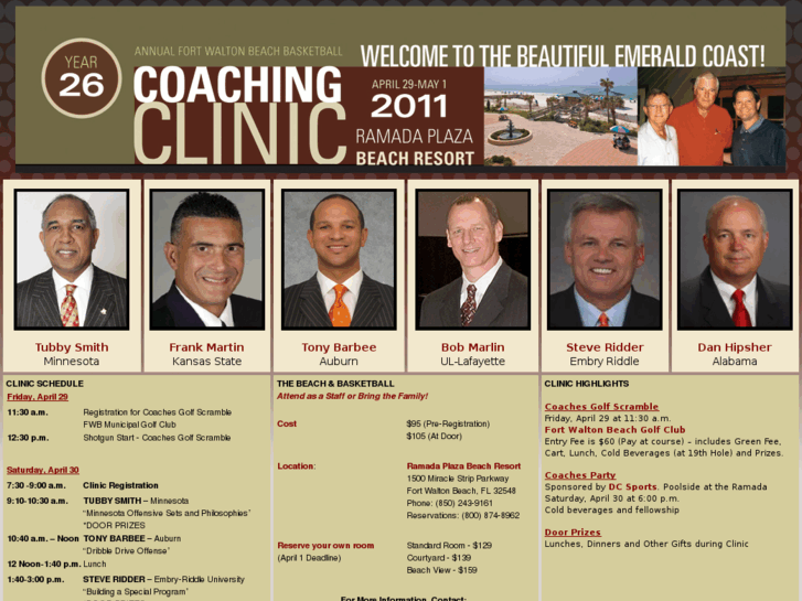 www.joedeancoachingclinics.com