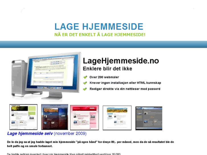 www.lage-hjemmeside.com