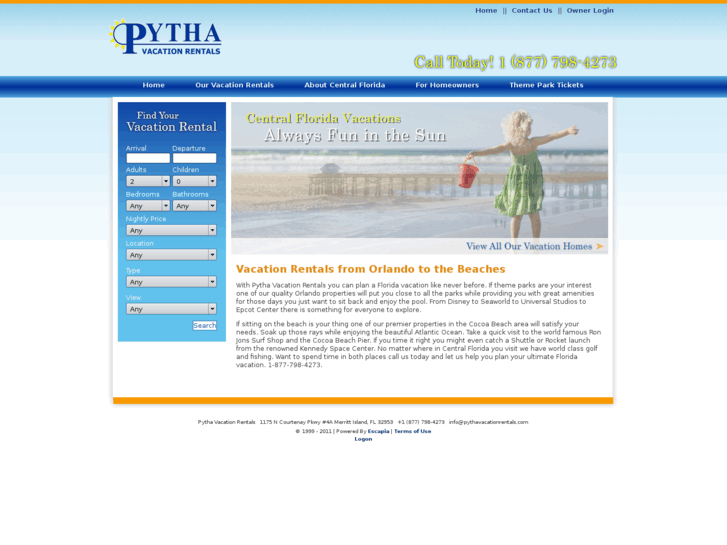 www.pythavacationrentals.com