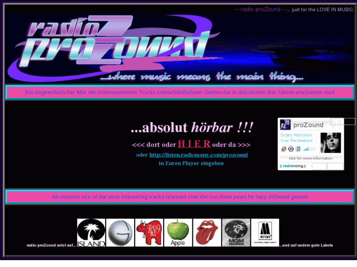 www.radio-prozound.com