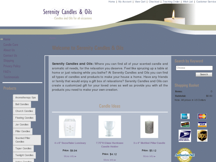 www.serenitycandle.net