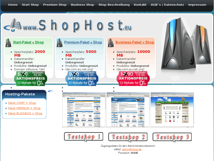 www.shophost.eu